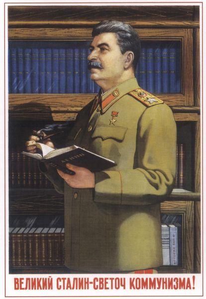 Picture of The great Stalin is a beacon of communism!