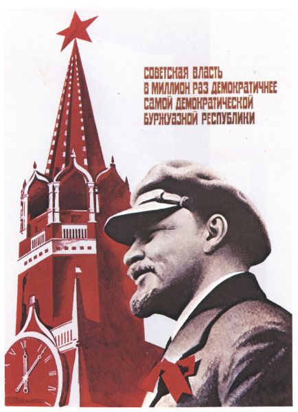 Picture of Soviet government is a million times more democratic than the most democratic bourjois republic!